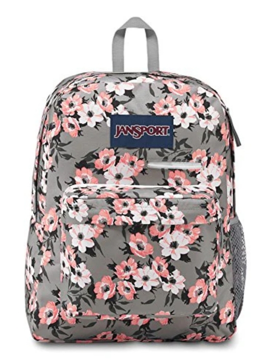 Jansport Handbags - JanSport THE DIGIBREAK Coral Sparkle Pretty Posey Backpack